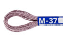 Нитки для вышивания " Gamma" мулине NM металлик 100% полиэстер 8 м М- 37 розовый